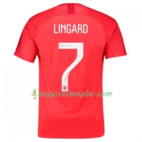 Divisa di Calcio Inghilterra Lingard 7 Trasferta Mondiali 2018